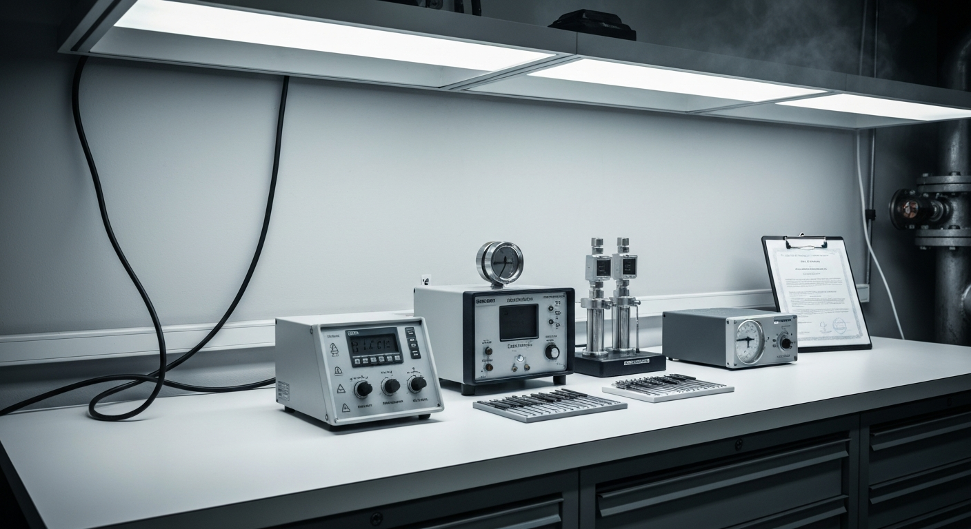 Industrial sensor calibration — maintaining measurement traceability across an entire facility