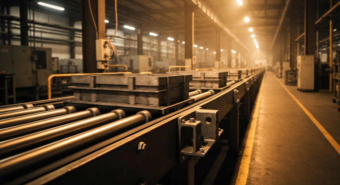Proximity sensor chatter on a vibrating conveyor line, a common source of false PLC counts