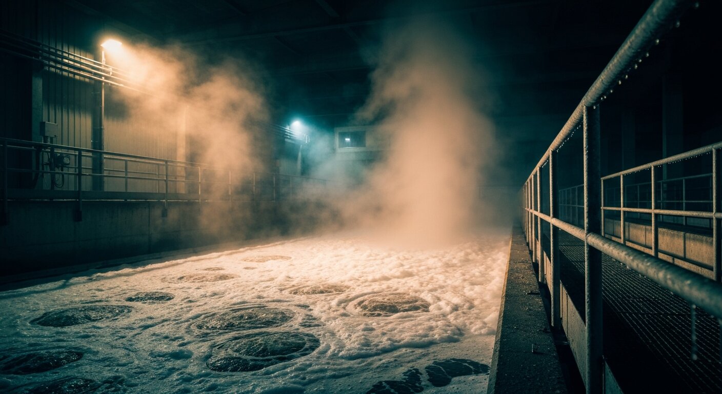Foam and vapor conditions where ultrasonic level measurement fails and radar holds accuracy